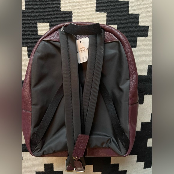 Authentic Coach Backpack- COURT in Boysenberry. NWT. - Picture 7 of 7